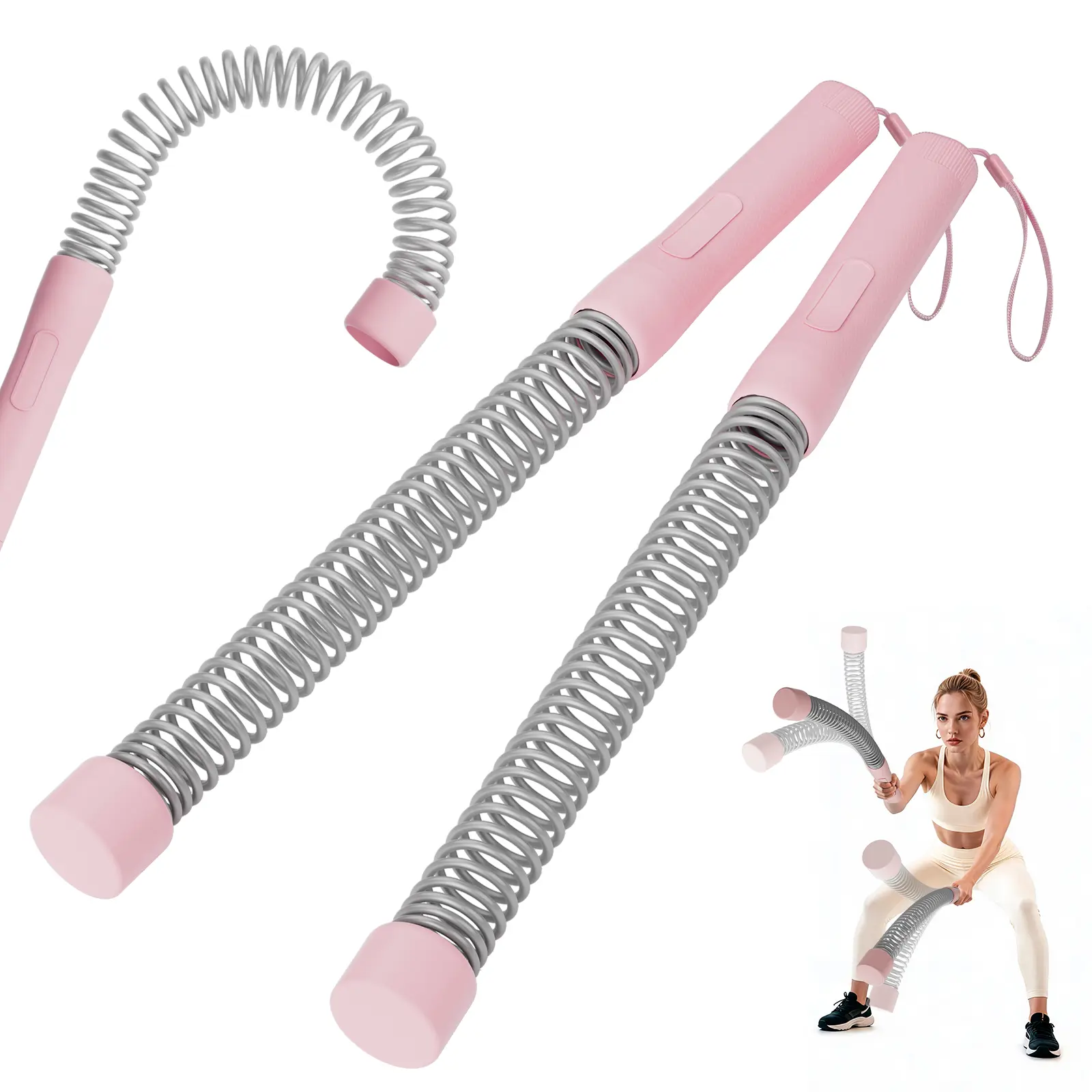 Battle Ropes Tear Resistant Resistance Training Rope, Full Body Workout Rope for Strength Cardio Training, Portable At Home Gym Exercise Equipment for Weight Loss Women & Men
