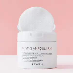 REVCELL The Vita Collagen 3-Days Ampoule Pad 56pads Serum Skincare Brightening