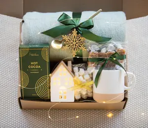Cozy Gift for Friend, Hygge Gift Box, Hygge Gift Box for women, Winter Gift Basket for Women, Cozy Gift Box, Care Package Holiday Gift Box | Trendy Gift Box, Christmas Gift Box