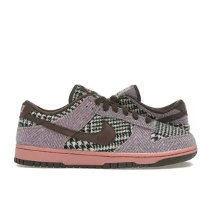 Nike Women's Dunk Low Harris Tweed Purple Pink, from StockX