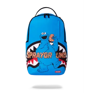 SESAME STREET COOKIE MONSTER TAKE A BITE BACKPACK