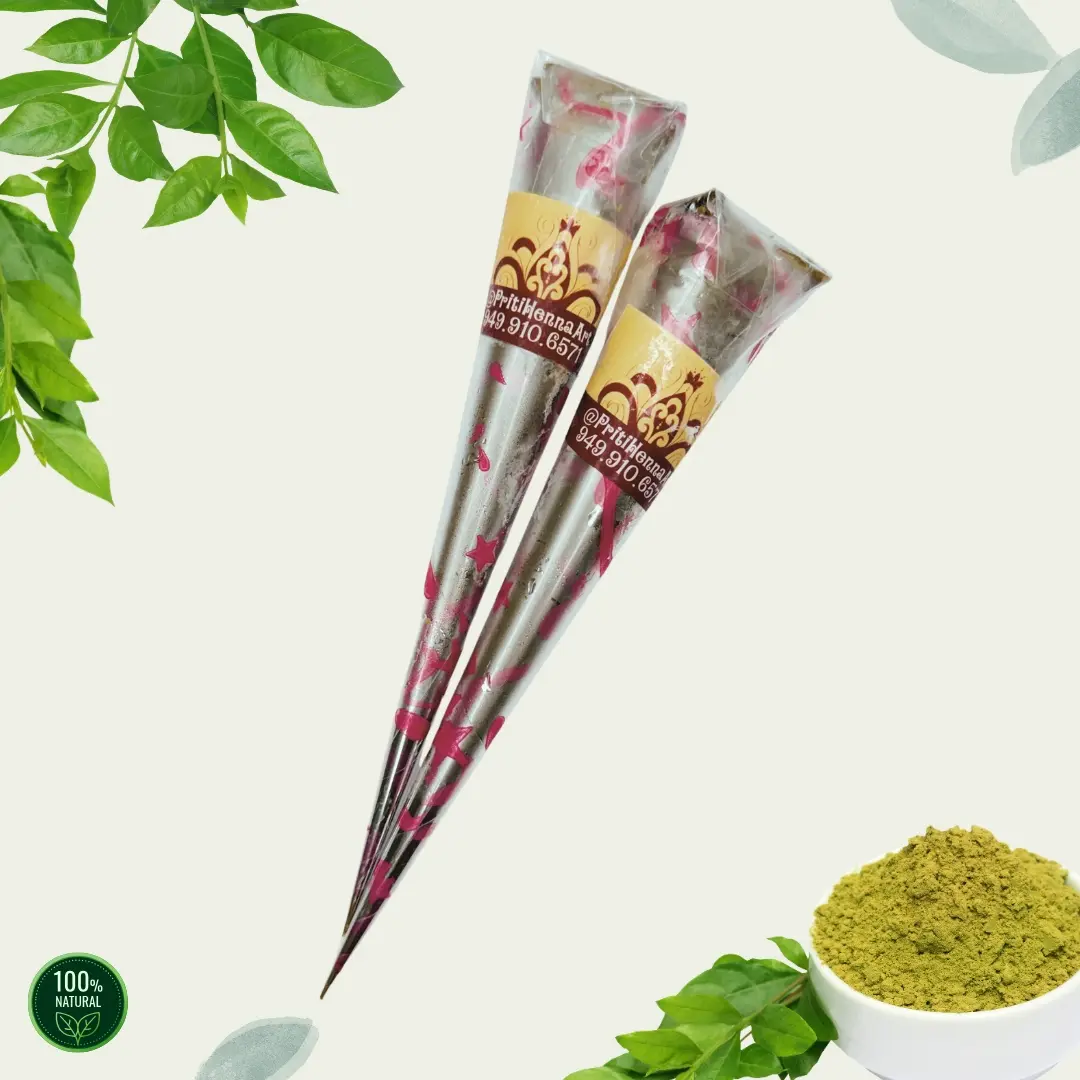 Natural Henna Kit - US Origin handmade