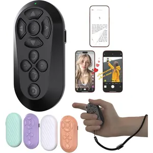 Remote Controller for iOS/Android  Remote Control for  Scrolling/Camera/Video Recording/Kindle App (Black)