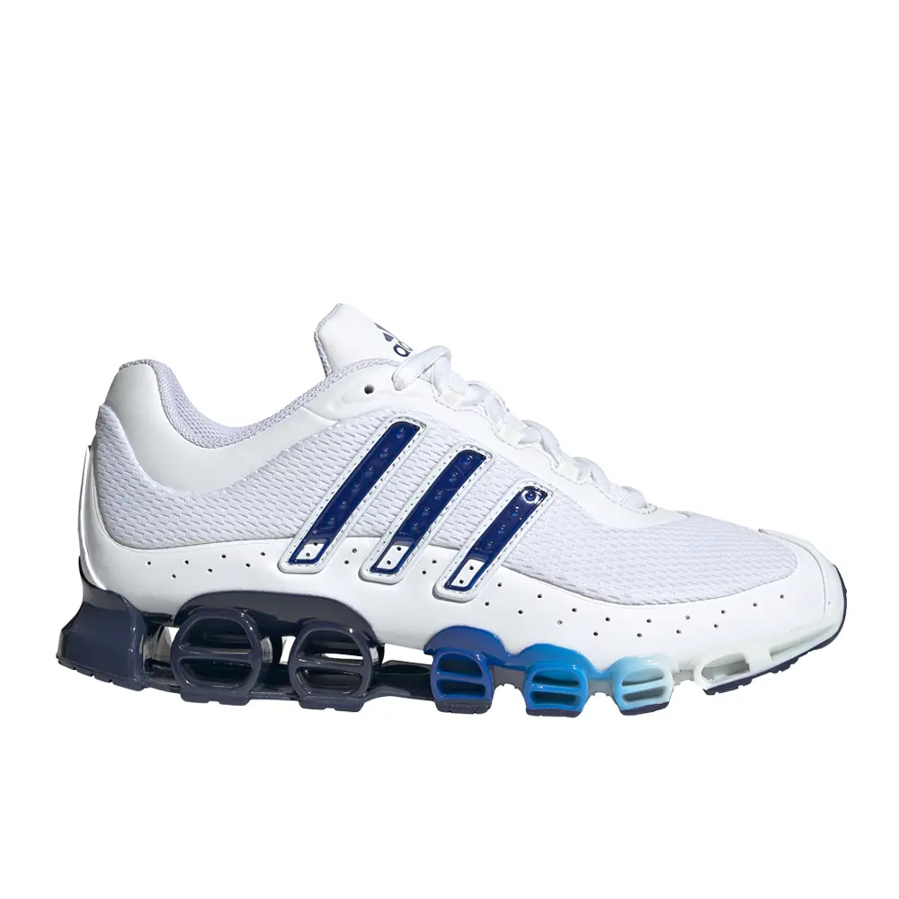 adidas Mens Megaride Sneakers Shoes Casual - Blue, White