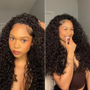 [Special Deal] Frodio Veralux™ Blend Human Hair Shaggy Waves 3-in-1 Half Wig #summervibes