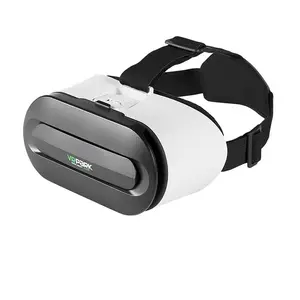 VR PRK Virtual Reality Wearable Helmet, 1080P High Definition Display, 3D Panoramic Immersive Experience, Supports Smartphones and Gaming Devices, Couples Movie Viewing