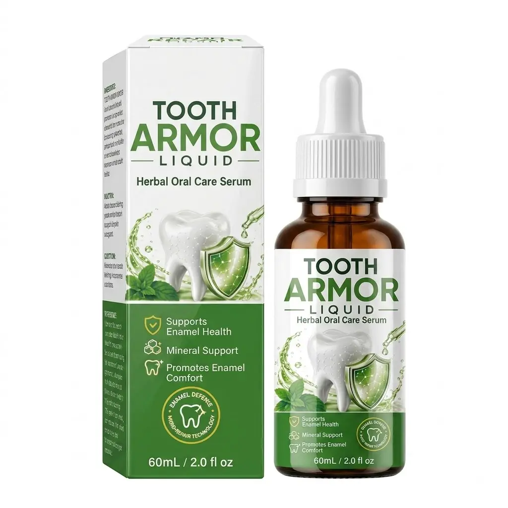 Tooth Armor Liquid - Nano Hydroxyapatite Enamel Care Drops - Protective Tooth Armor for Dental Comfort & Cavity Repair Support Regimens