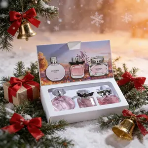 Women's Perfume Set, Long-Lasting Fragrance, Natural Sweet Scent, Floral Scents Perfume, Encounter Gift Box, Birthday Gift, Daily Use, Date, Christmas, Valentine's Day