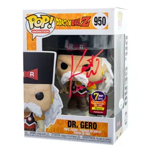 Kent Williams Signed Dr. Gero Funko Pop - 7BAP Signature Series