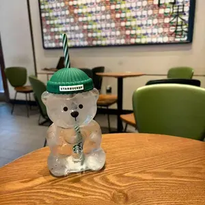Starbucks 2026 Glass Bearista Cup Limited Edition Bear Tumbler gift new