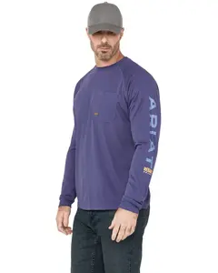 Ariat Men's Men'S Rebar Heat Fighter Long Sleeve Work Shirt - 10055092
