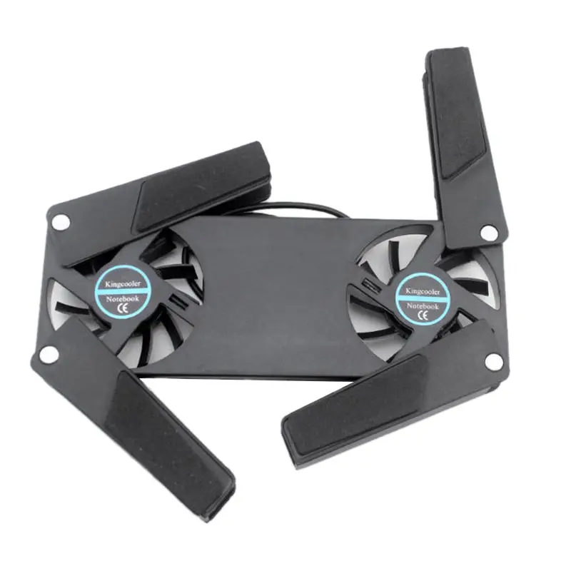 Computer Cooling Pad,Portable Notebook Radiator Foldable Dual Fan Cooling Pad Computer Notebook Computer Cooling Laptop Accessories
