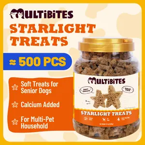 Soft Dog Treats with Chicken & Rabbit | Honey & Calcium Added – MULTIBITES 14.1oz