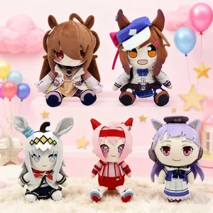 2026 new Kawaii Uma musume Plush Toy Anime Pretty Derby Character Merchandise Rice Shower Oguri Cap Maruzensky Toys Birthday Xmas Gift
