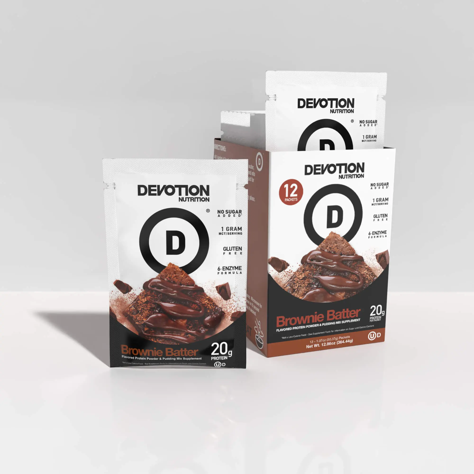 Brownie Batter Flavor Protein Powder 12-Pack Brownie Batter Flavor Protein Powder 12-Pack