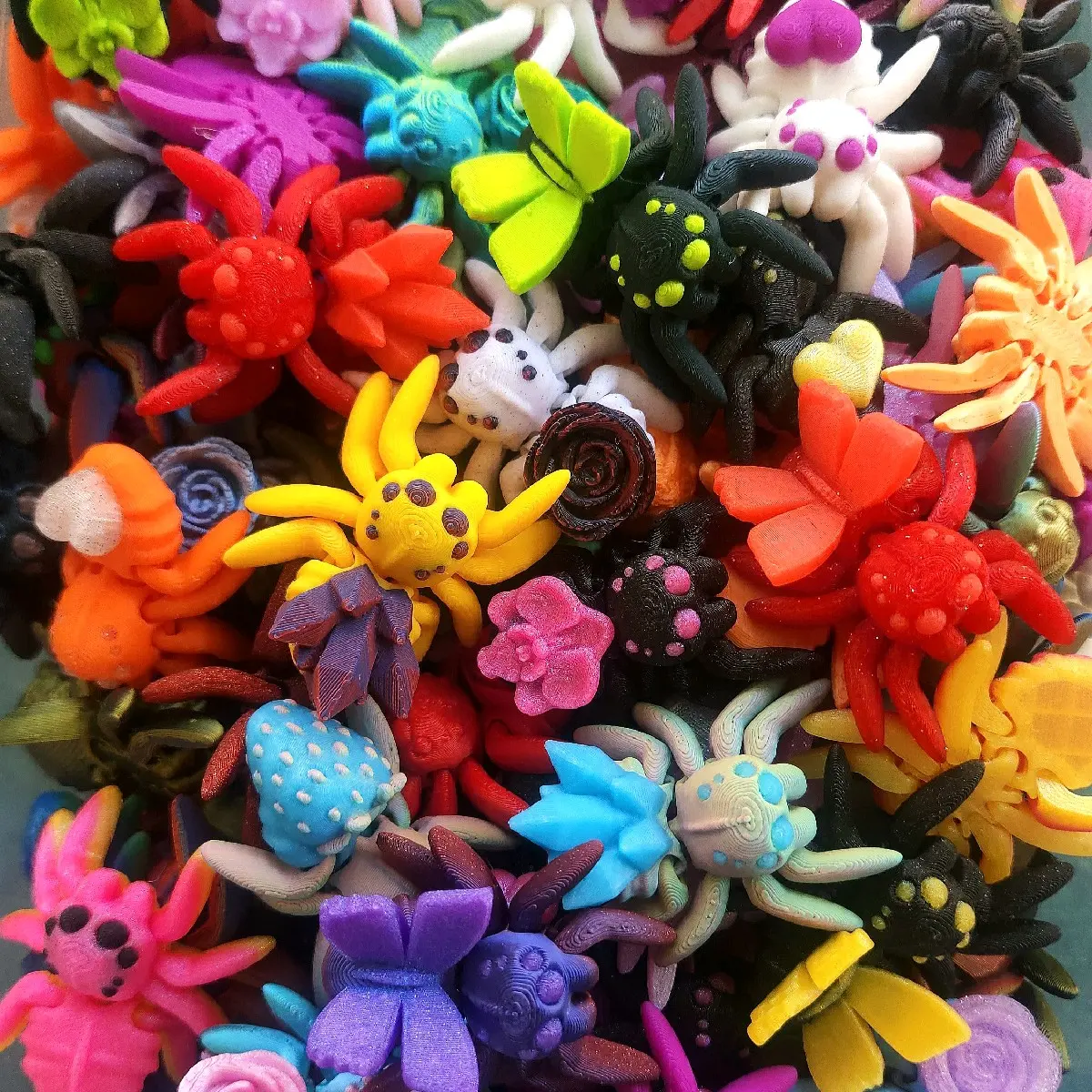 Mystery Mini Jumping Spider Figurines (3 Pack)