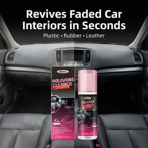 Car Interior Restore Spray – Revives Faded Plastic, Rubber & Leather