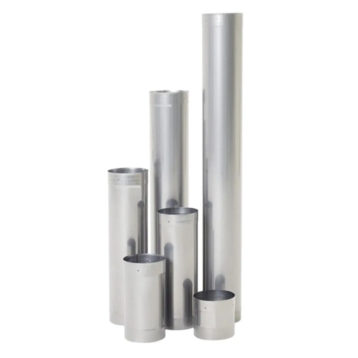 Rhino Rigid 304L Stainless Steel Chimney Liner, 6 x 48 in., Chimney Adapter-Compatible (Tools & Hardware, Pumps & Plumbing, Pipes & Fittings), Chimney Adapters
