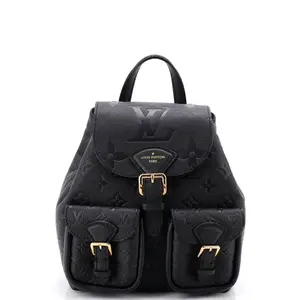 Pre-owned Louis Vuitton Leather Backpacks Backup Backpack Monogram Empreinte by Rebag