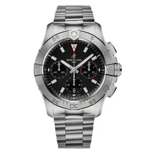 Breitling Avenger Chronograph Automatic 42mm Chronometer Black Dial Watch