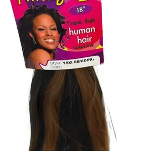 Amazing Human Hair 18" - Premium Quality Tangle Free Hair for Styling with Curling Iron Instructions for Best Results