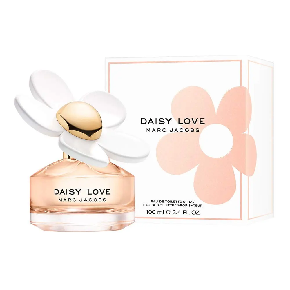 Marc Jacobs Daisy Love Eau de Toilette for Women 1.7 oz | Floral Woody Musk Fragrance