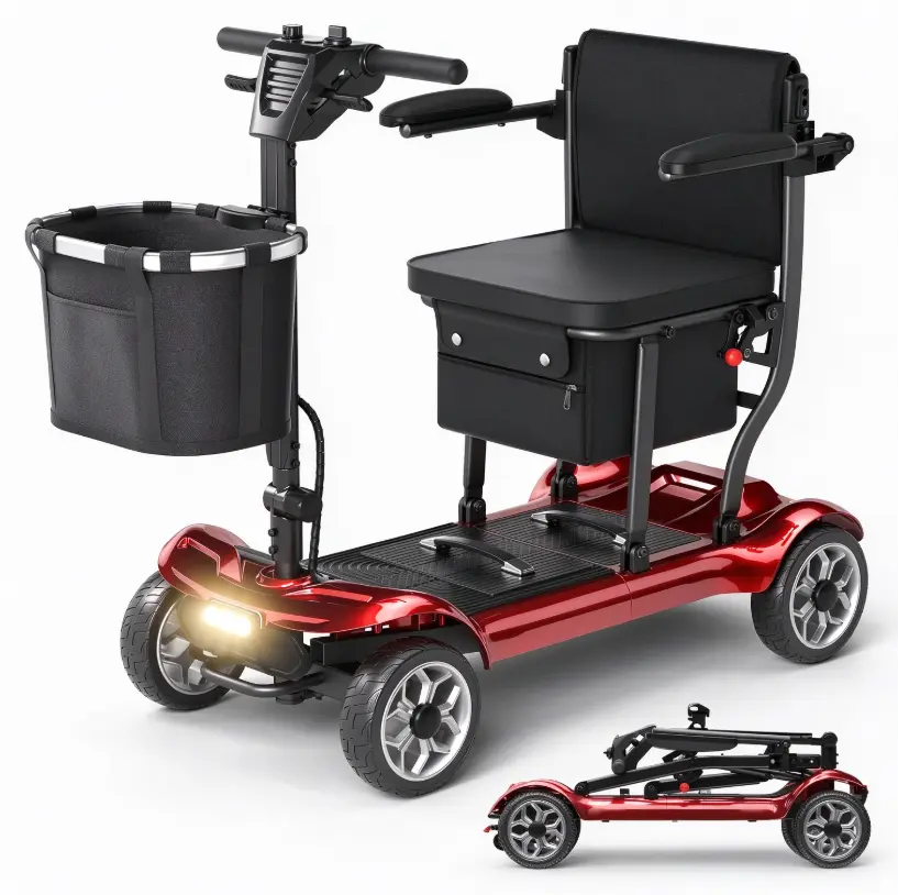 Lightweight Mobility Scooter for Adult & Seniors Cruise &Airline Approved