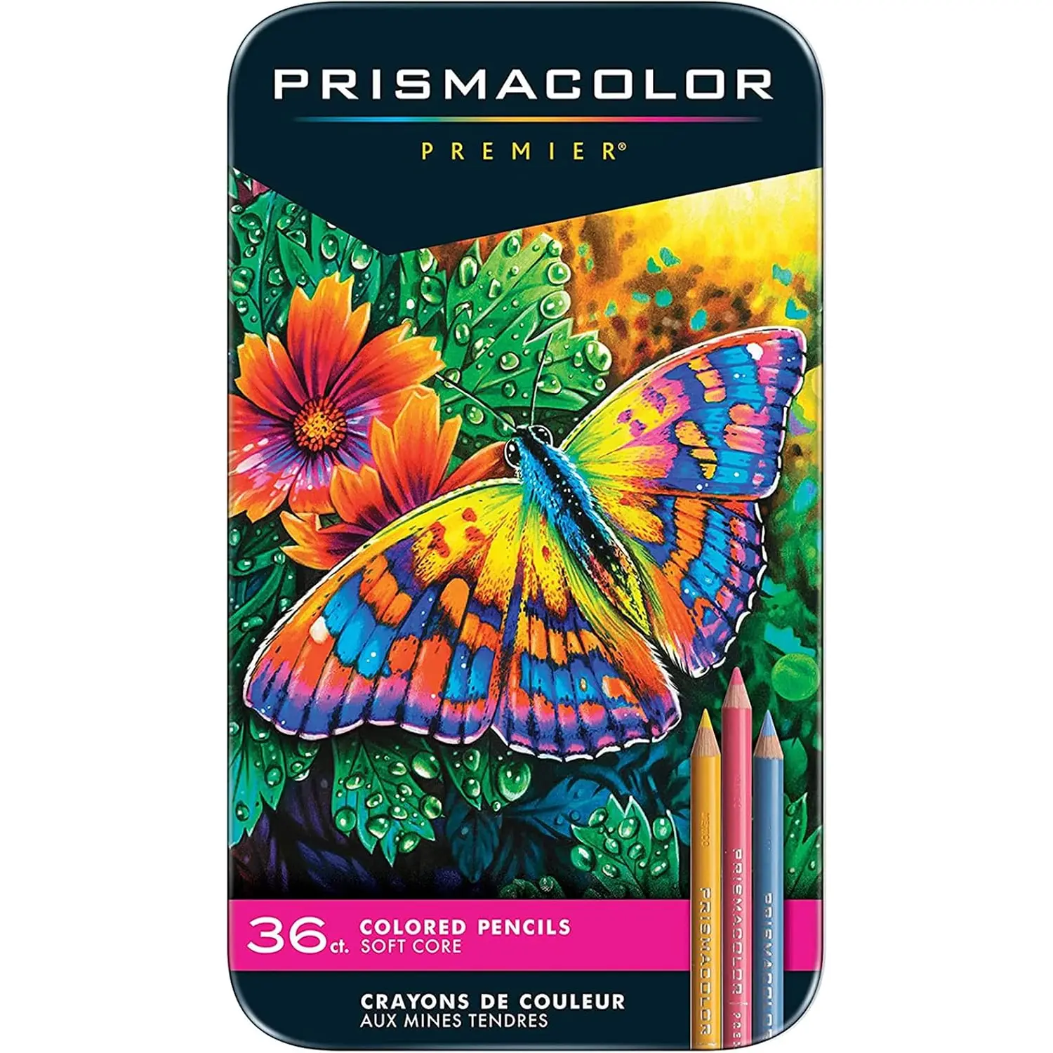 Prismacolor Premier Soft Core Colored Pencils, Assorted Colors, 36Ct.