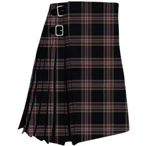 Clan World Celtic Tartan Kilt - High Quality, Custom Fit, Premium Wool, Buckle Closure, Traditional Style for Formal & Casual Events