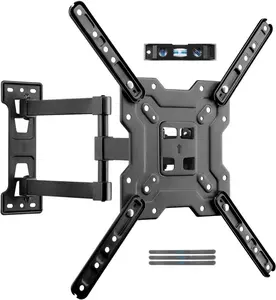 TV Wall Mount Swivel and Tilt Full Motion for Most 23 to 55 inch TV Mount up to 55lbs max  400x400mm (A1+)