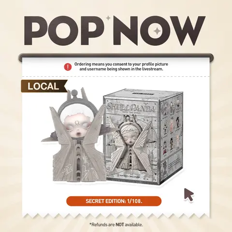 [POP NOW] POP MART SKULLPANDA WHERE TIME DWELLS Series Figures Blind Box