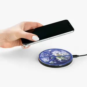Wishing for Peace on Earth Wireless Charger Aluminum Android Charging Micro
