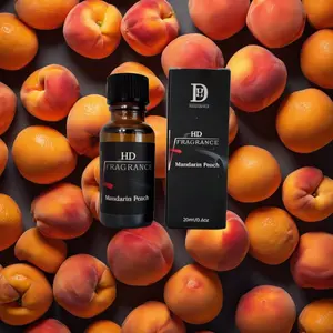 HDFRAGRANCE Fragrance oil refill Mandarin Peach scent 20ml for Pump machine