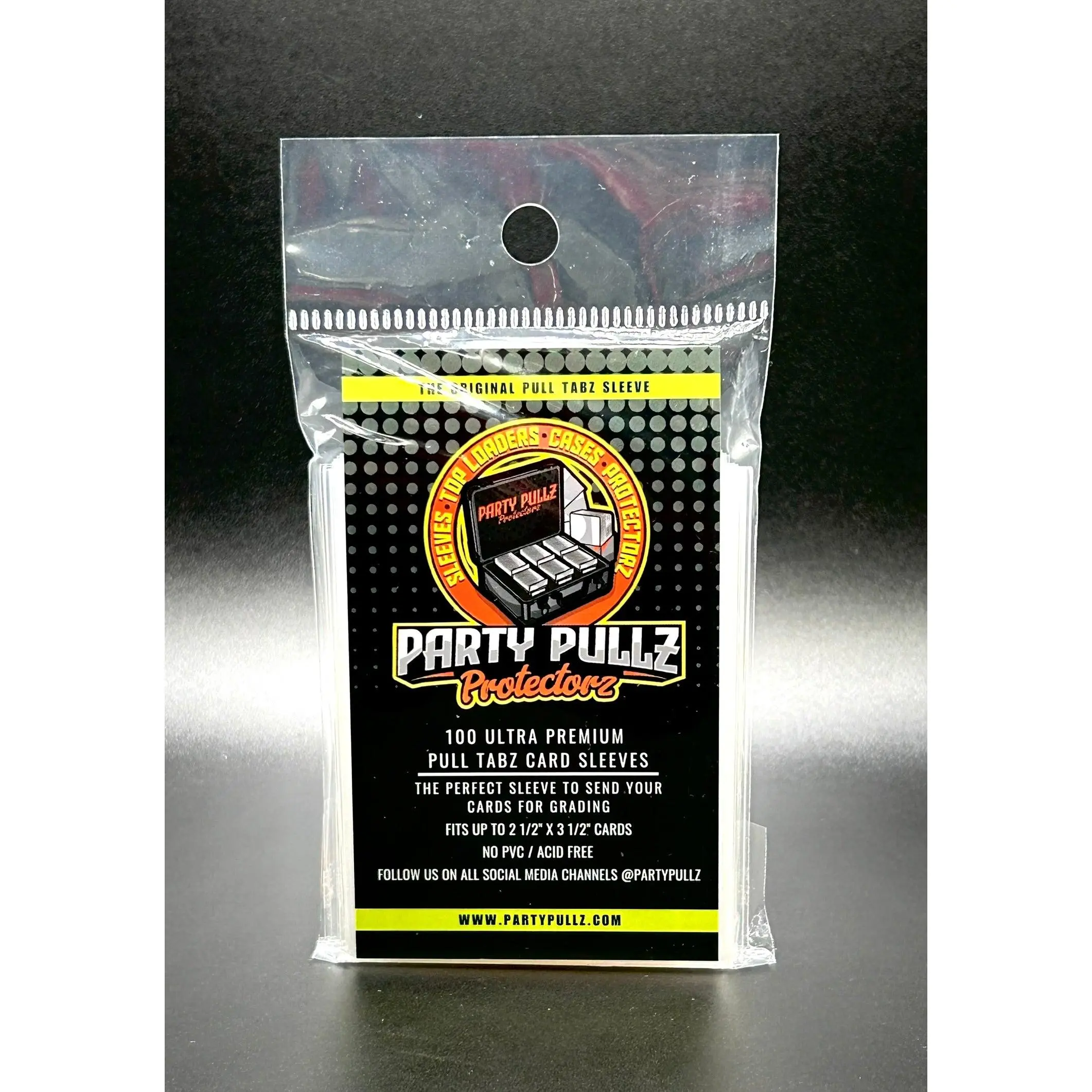 Original Pull Tabz Sleeves "1 Pack" By Party Pullz Protectorz