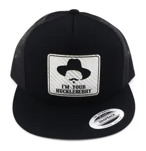 Doc Holiday I'm Your Huckleberry Hat (Silver/Black)
