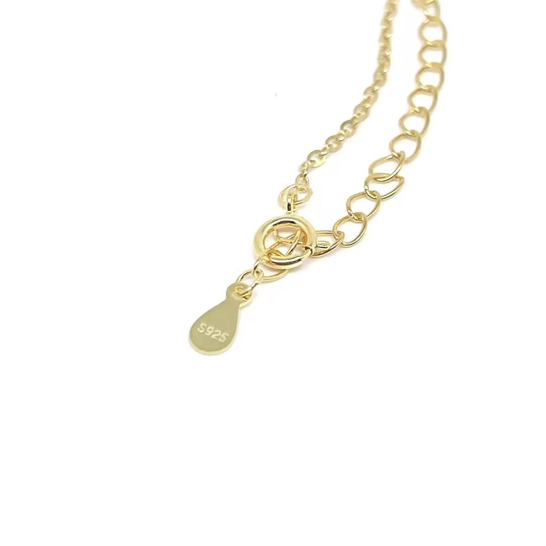 Natural Clear Quartz S925,  More Jewelry in Live Room, Sterling Sliver 925 Clear Quartz Necklace, Clear Quartz Gift, Natural Crystal Necklace,  Crystal Jewelry for Women