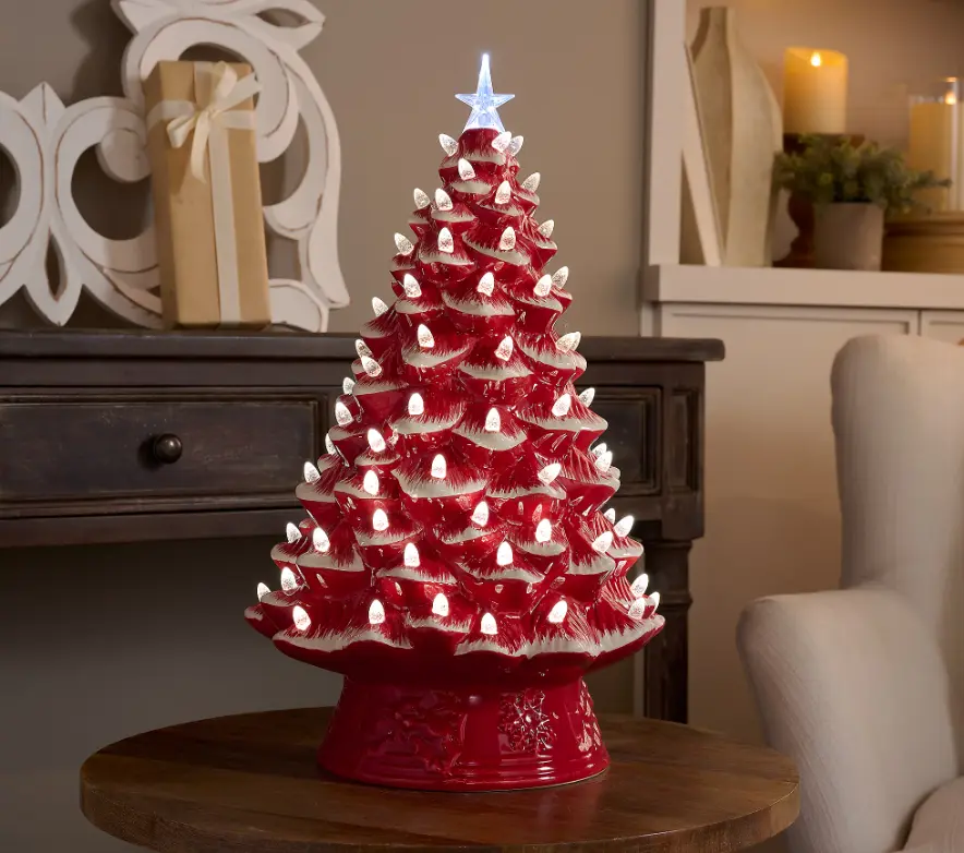 Mr. Christmas 18" Ceramic Nostalgic Tree