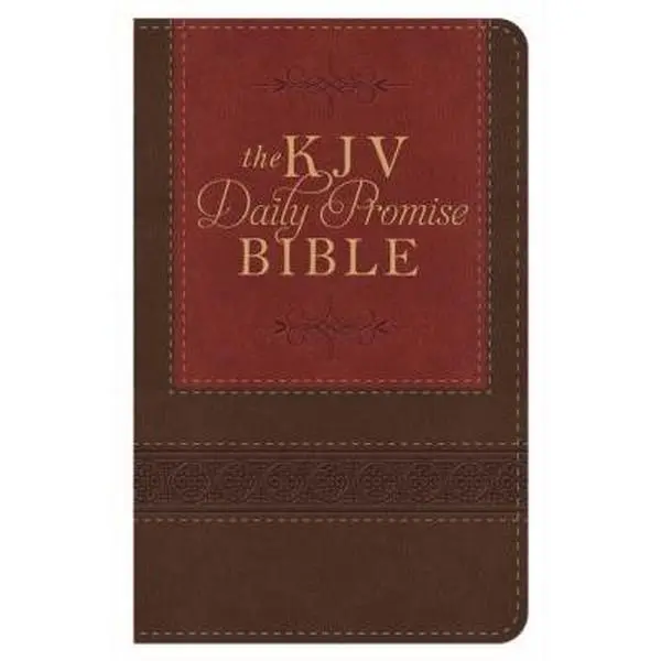 USED Book - The KJV Daily Promise Bible: The Entire Bible Arranged in 365 Daily Readings--featuring One of God's Promises for Every Day of the Year by Inc. Barbour Publishing (Flexibound) - english