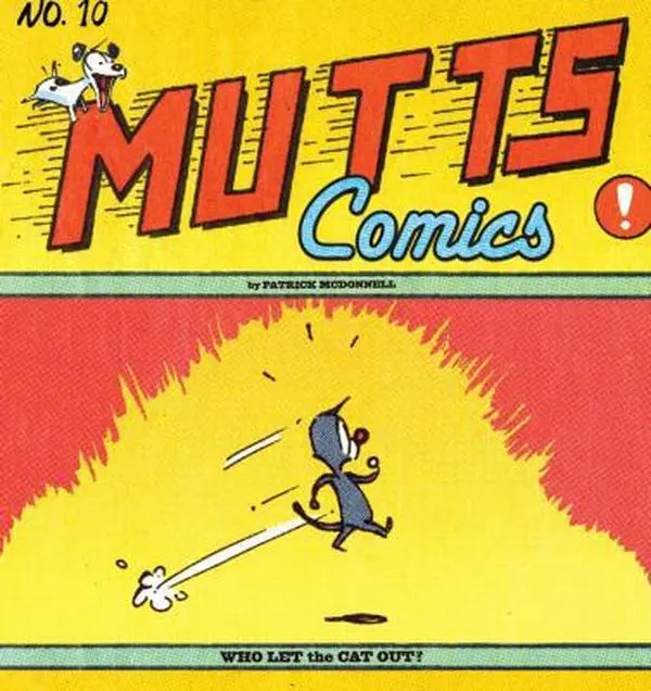 USED Book - Who Let the Cat Out?: Mutts X by McDonnell, Patrick (Paperback) - english