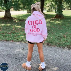 Child of God Youth Hoodie Jesus Loves You Kids Christian Hoodie Christian
