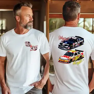 Classic Racing Legends T-Shirt 2025, Iconic No. 3 & 16 Stock Car Graphic Tee, Vintage Motorsport Fan Shirt