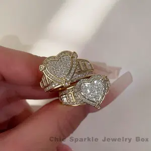 Trendy Heart Ring Perfect Gift