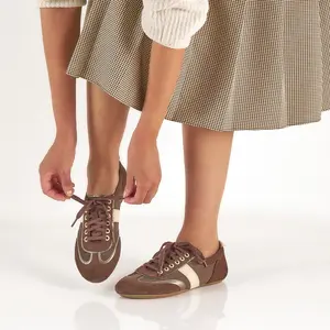 Milana Chocolate/Pewter Suede