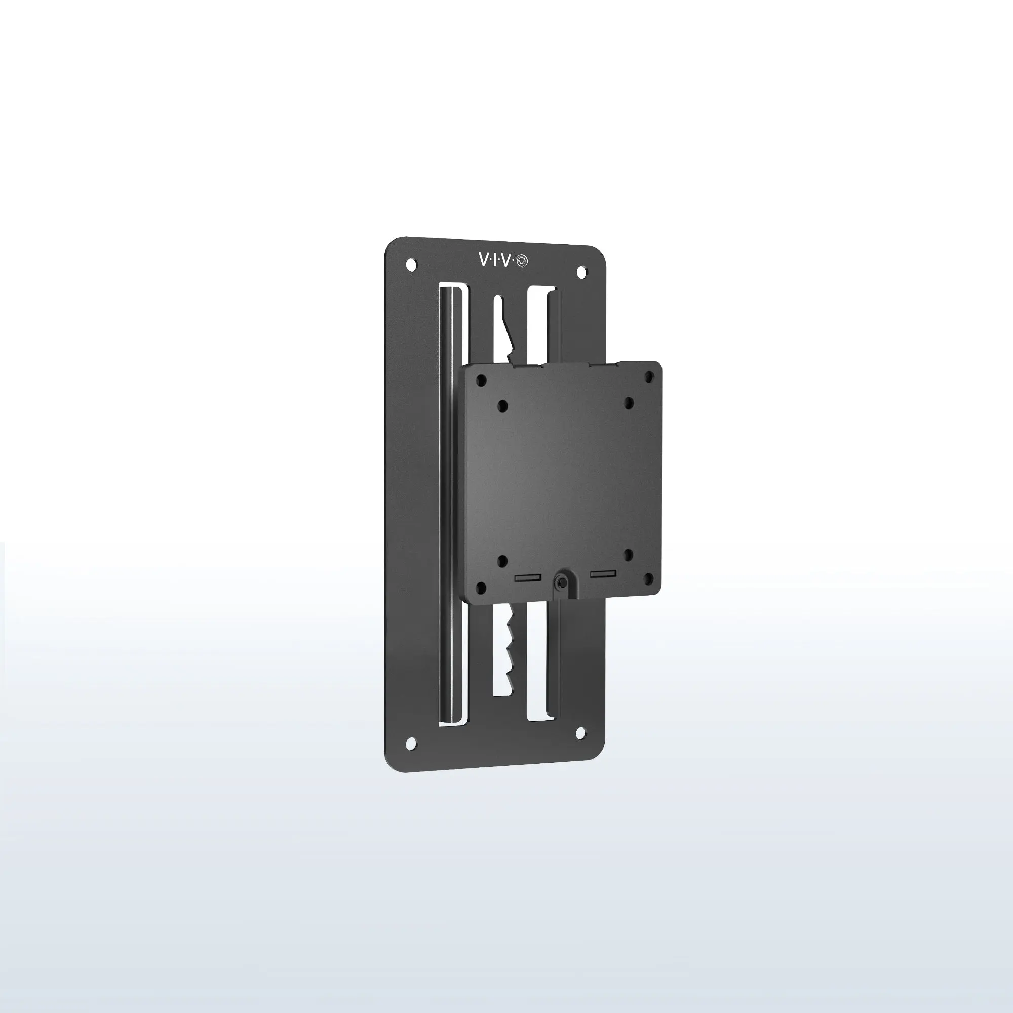 Metal Ultrawide Monitor Wall Mount Bracket with Mounting Kit - Indoor Furniture TV Stand Solution for Up to 49" Screens