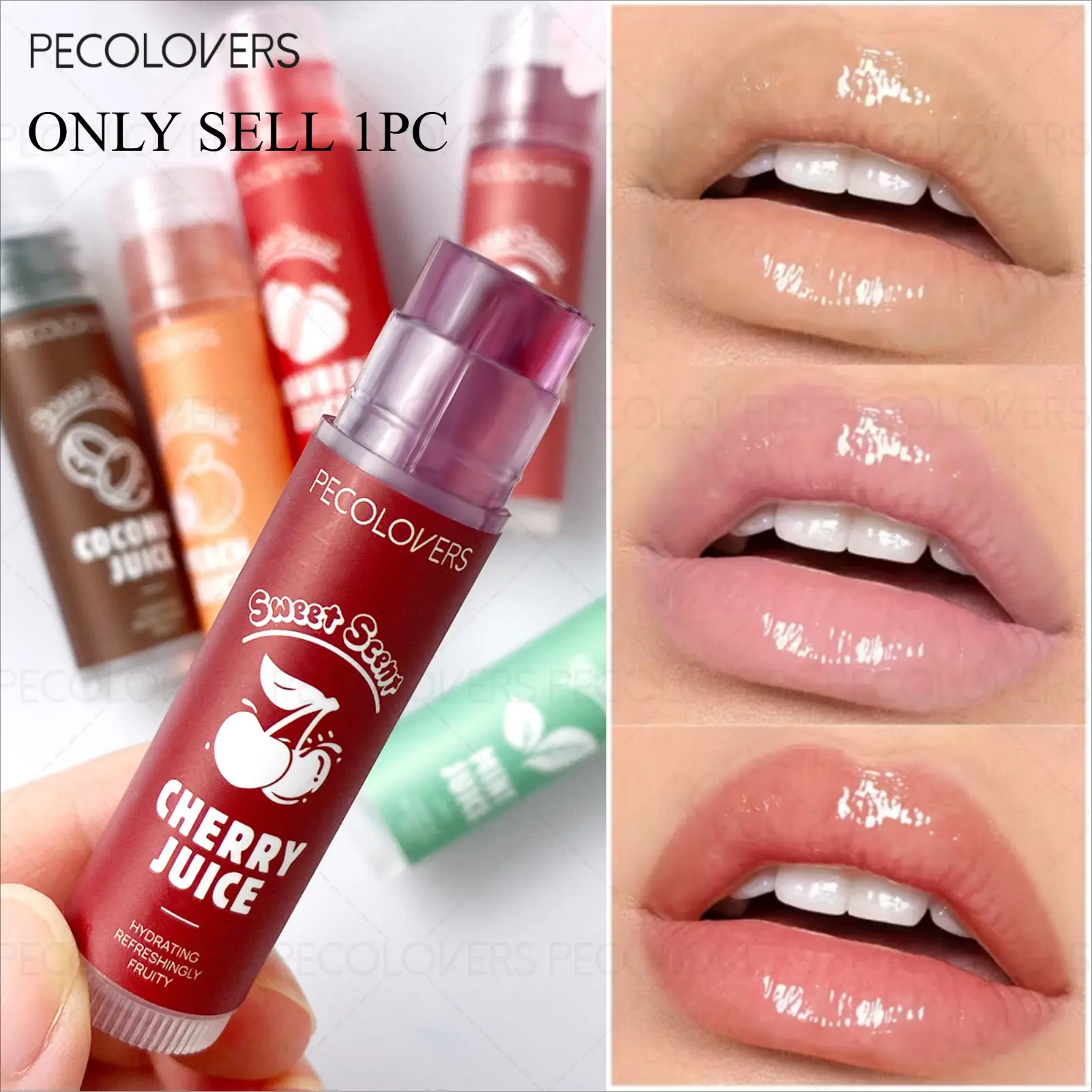 1 Pcs Lip Gloss Mirror Finish High Shine Gloss, Long-Lasting Non-Drying Moisturizing Lip Blam, Lip Care Gloss Hydrating Glass Lip Effect, Transfer-Proof, Classic Winter-Spring Style, for Men and Women