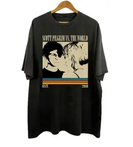 The Scott Pilgrim vs. the World Shirt, Movie Shirt, Film Shirt, Vintage Shirt, Retro Shirt, Classic Shirt, Gifts for him,Trending T-shirt
