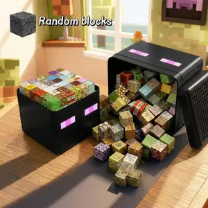 Magnetic Blocks Set, 100/150/200 Pcs Magnet Toy, Magnetic Building Blocks, Random Color Design, Ideal Gifts for Kids Ages 4+ Years, Unisex Construction Playset