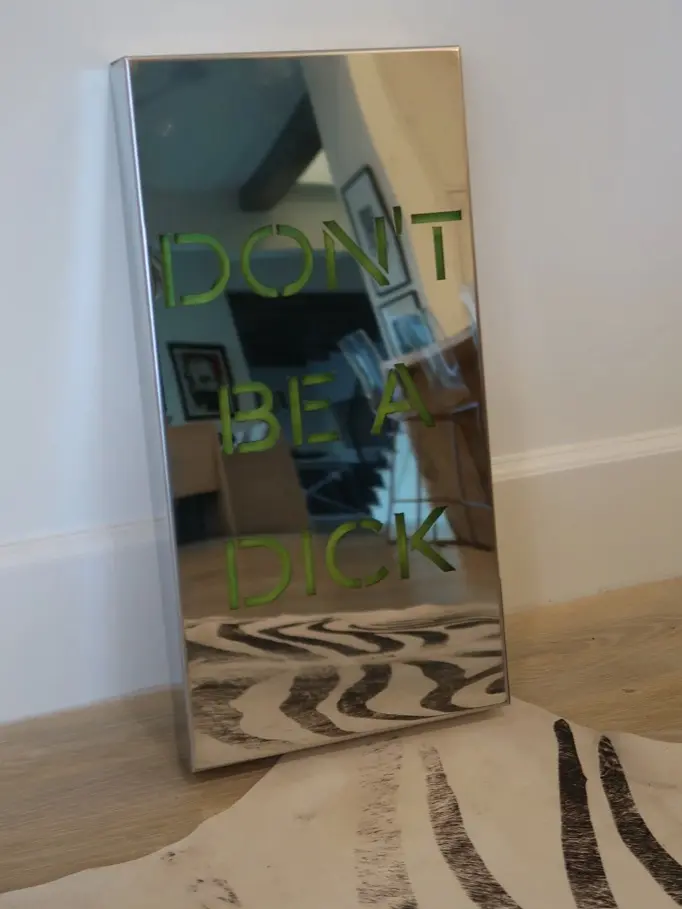 DON'T BE A DICK