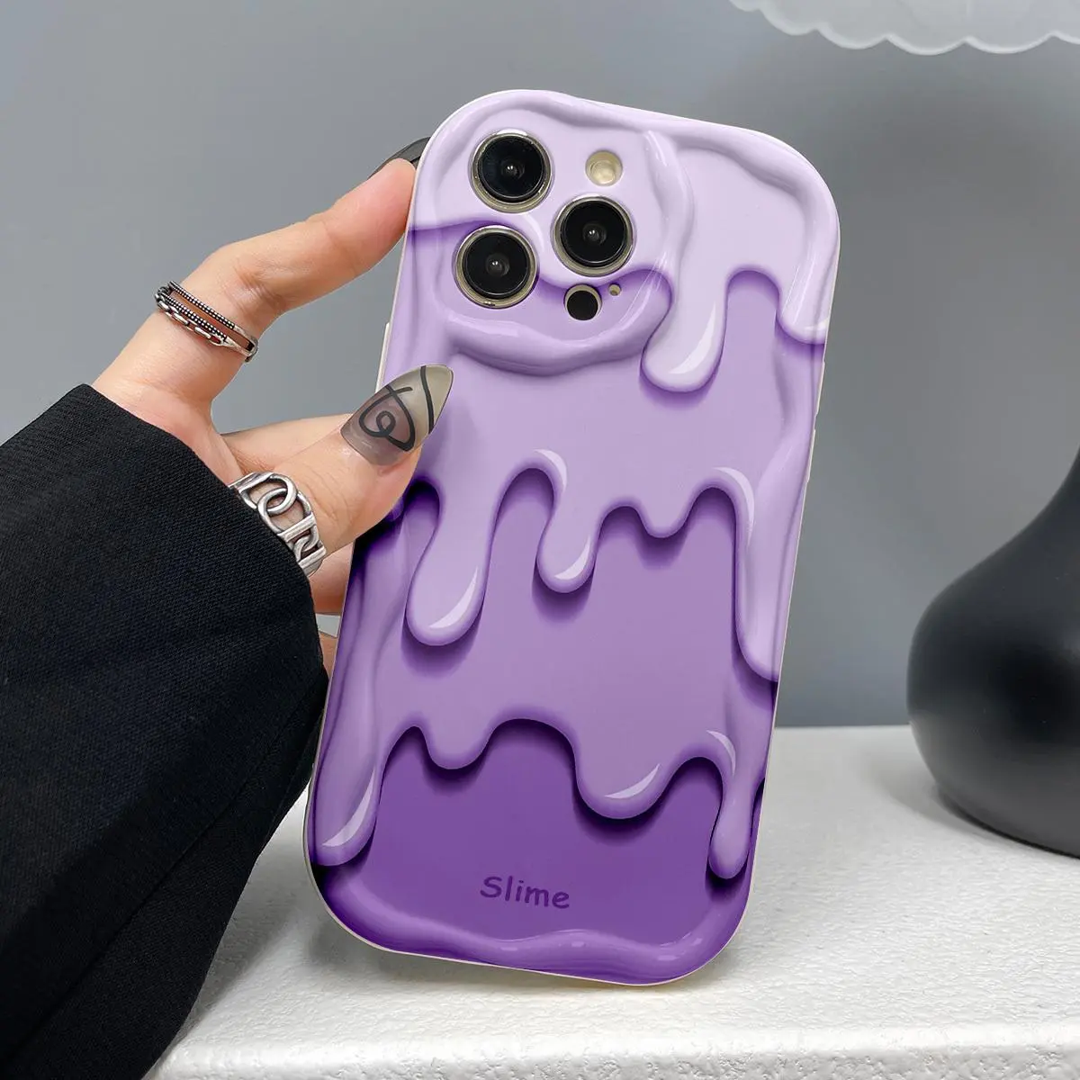 The all-encompassing purple creative creamy shell phone case is compatible with Phone17/ 16/ 16 Plus/ 16 Pro/ 16 Pro Max, 15/ 15 Plus/ 15 Pro/ 15 Pro Max, 14/ 14 Plus/ 14 Pro/ 14 Pro Max, 13/ 13 Pro/ 13 Pro Max, and 12/ 12 Pro/ 12 Pro Max.