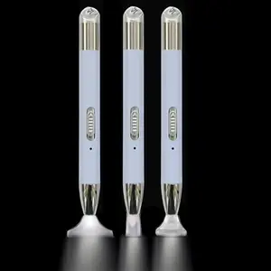 USB Rechargeable 5D Diamond Arts Colorful Painting Pen Set with LED Light, Square & Round Bead Applicator, Plastic DIY Craft Kit for Adults